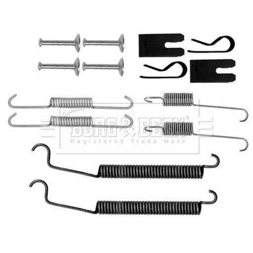 Borg & Beck Brake Shoe Accessory Kit Rear BBK6218