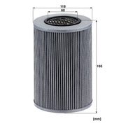MANN-FILTER Hydraulic Oil Filter HD 1258