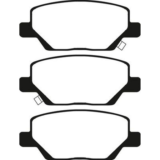 Abtex Rear Brake Pad Set PLU2301