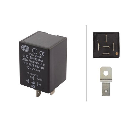 Hella Indicator Flasher Relay 4DN 009 492-101