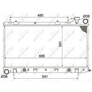 NRF Engine Radiator 53095