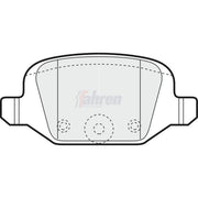 Fahren Rear Brake Pad Set FBP3177