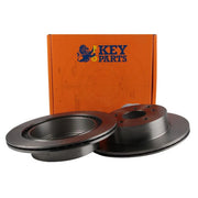 Key Parts 2 x Vented Rear Brake Discs KBD4368-x2