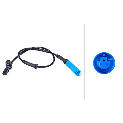 Hella ABS Wheel Speed Sensor Front 6PU 009 106-301