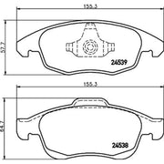 Mintex Lcv Van Kits Externally Vented 283mm MVK0004