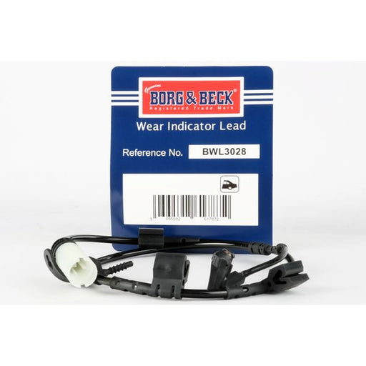 Borg & Beck Brake Pad Wear Sensor Front BWL3028