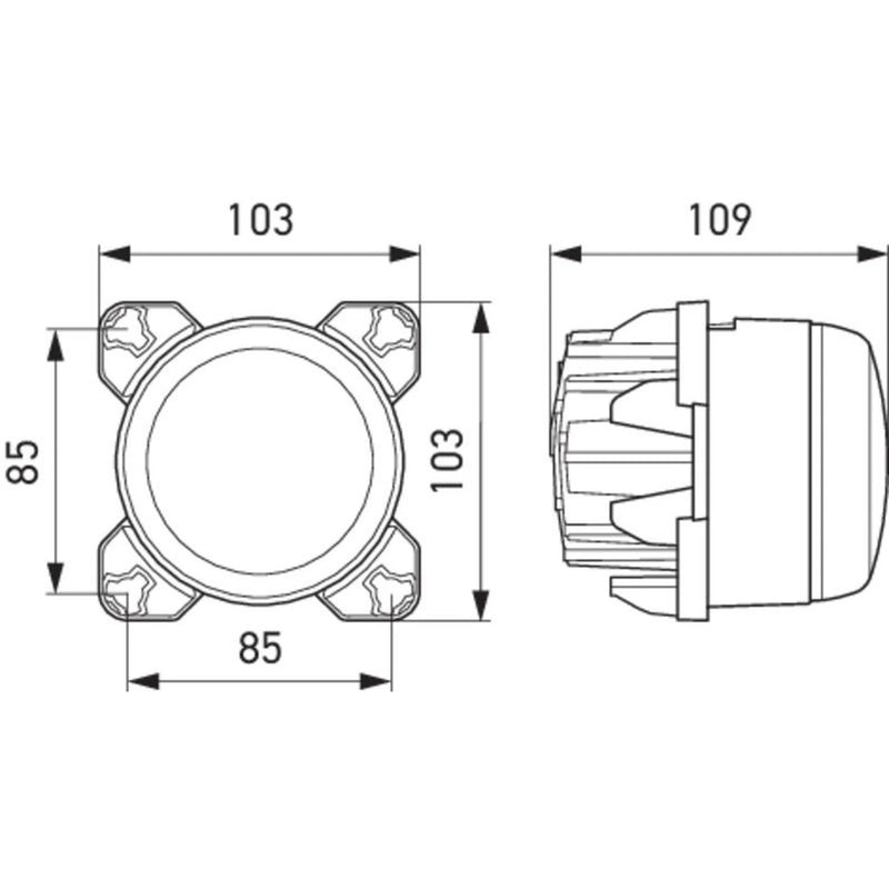 Hella Worklight High 1G0 996 463-401
