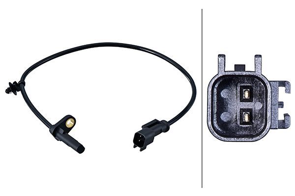 Hella ABS Wheel Speed Sensor 6PU 358 216-211