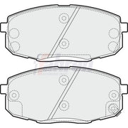 Fahren Front Brake Vented Discs & Pads fits Kia Pro Cee'D 2008-2013 1.4 1.6 2.0