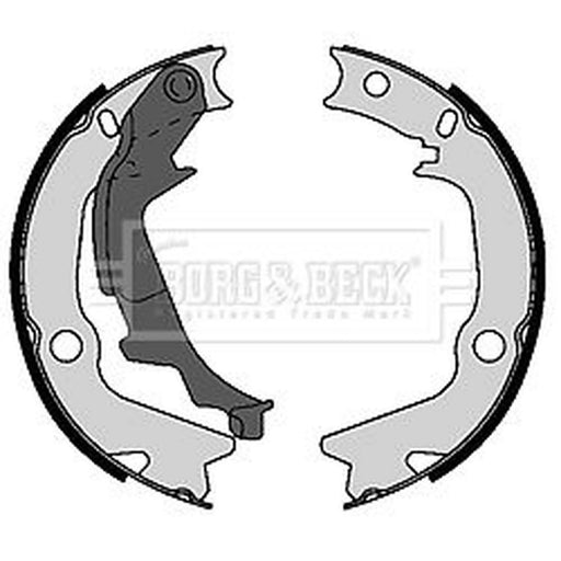 Borg & Beck Parking Brake Shoe Set BBS6432