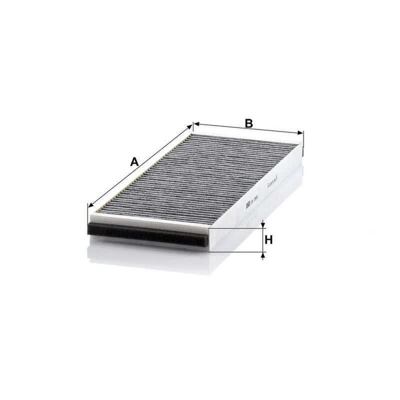 MANN-FILTER Cabin Air Filter (Pollen Filter) Eng.compart. CUK 3955