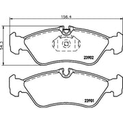 Mintex Rear Brake Pad Set MDB3013