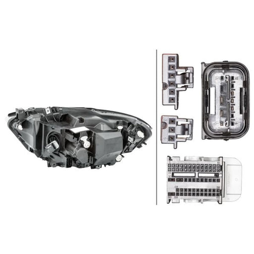 Hella Headlight Headlamp LED Right 1LX 011 929-441
