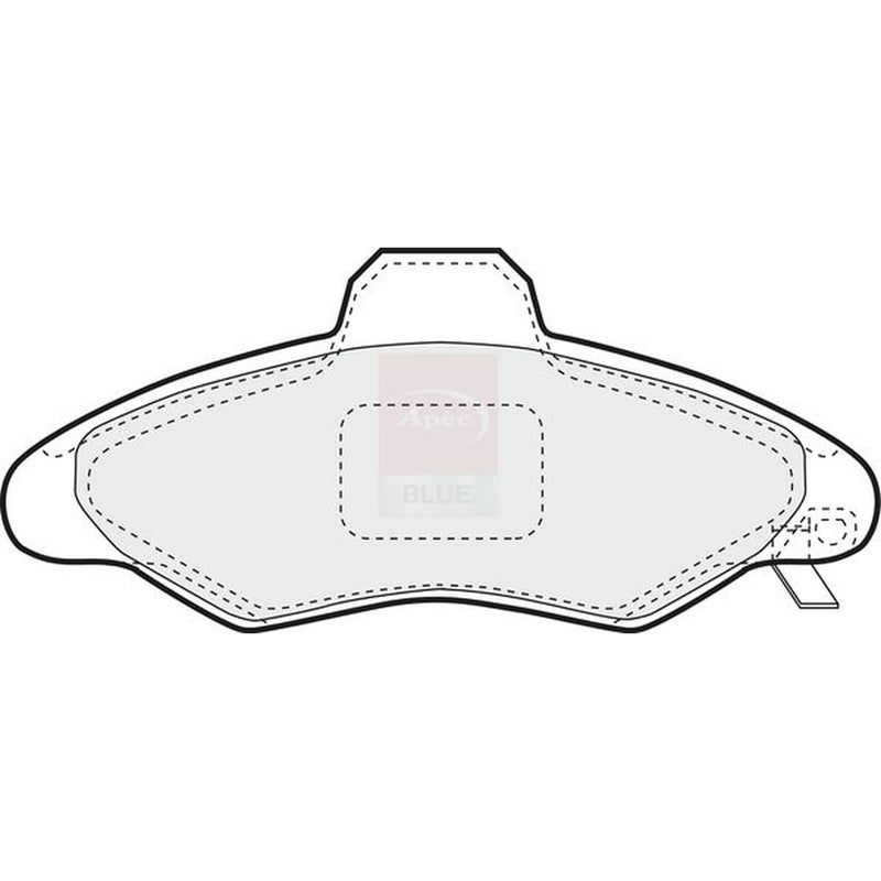 Apec Front Brake Pad Set PD3131