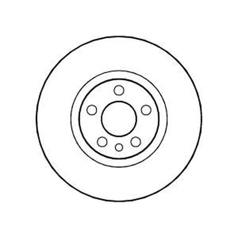 Abtex 2 x Vented Front Brake Discs BD1082V-x2
