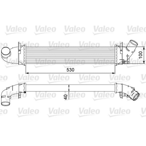Valeo Intercooler (Charge Air Cooler) 818544