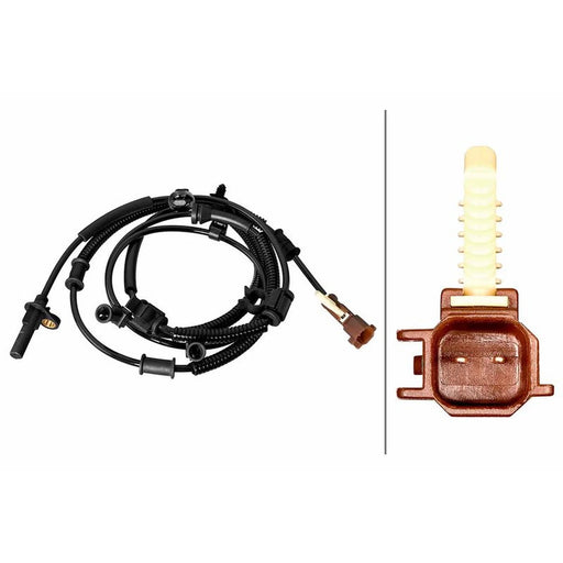 Hella ABS Wheel Speed Sensor Rear 6PU 358 218-901