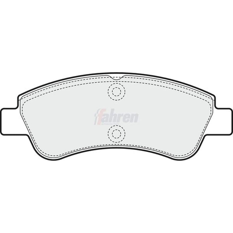 Fahren Front Brake Pad Set fits Citroën Ami 2020 on