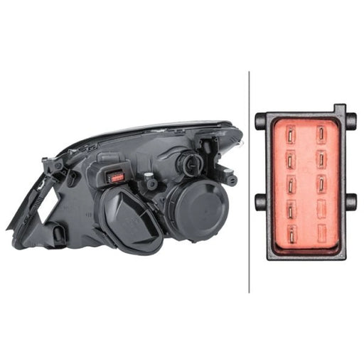Hella Headlight Headlamp W5W Right 1EL 008 320-081
