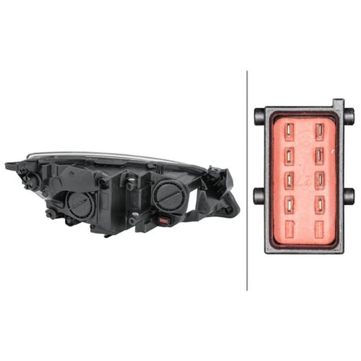 Hella Headlight Headlamp W21/5W Left 1EG 010 011-371