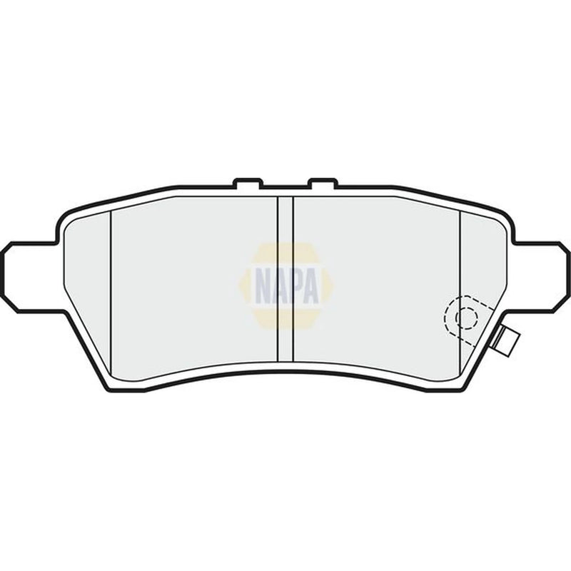 NAPA Rear Brake Pad Set NBP1404