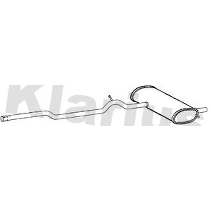 Klarius Box With Tail Pipe Rear BM584L