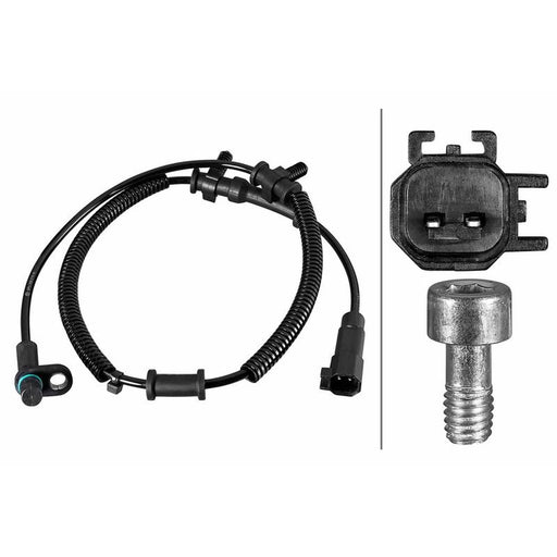 Hella ABS Wheel Speed Sensor Front 6PU 358 219-161