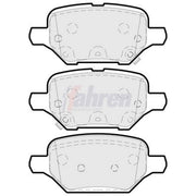 Fahren Rear Brake Pad Set fits Opel Mokka / Mokka X 2012-2019 1.4 1.6
