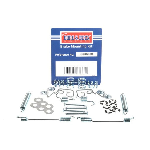 Borg & Beck Brake Shoe Accessory Kit Rear BBK6038