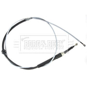 Borg & Beck Handbrake Cable Right Rear BKB3969