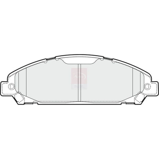 Apec Front Brake Pad Set PD3763