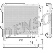 Denso Engine Radiator DRM50075