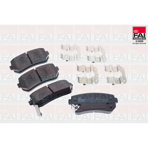 FAI Rear Brake Pad Set BP191