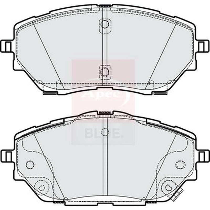 Apec Front Brake Pad Set PD4283