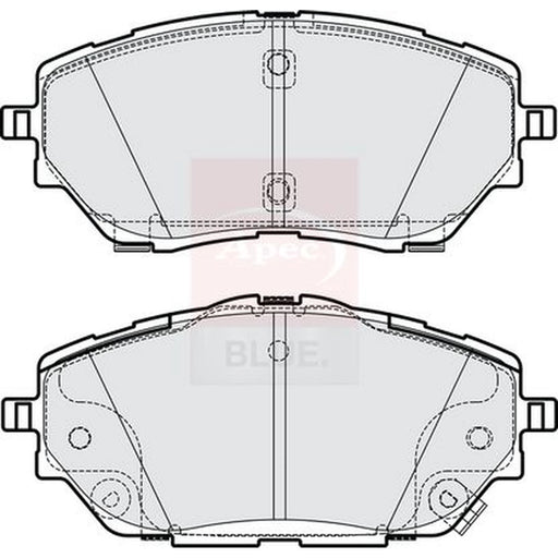 Apec Front Brake Pad Set PD4283