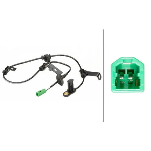 Hella ABS Wheel Speed Sensor Rear 6PU 230 040-621