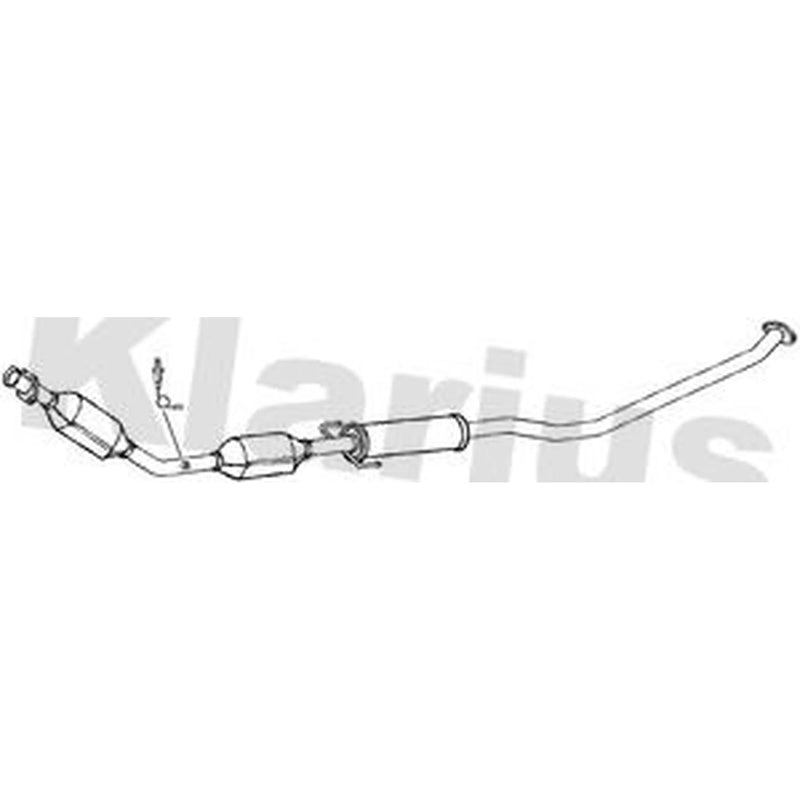 Klarius Catalyst Type Appr With Pipe 322452