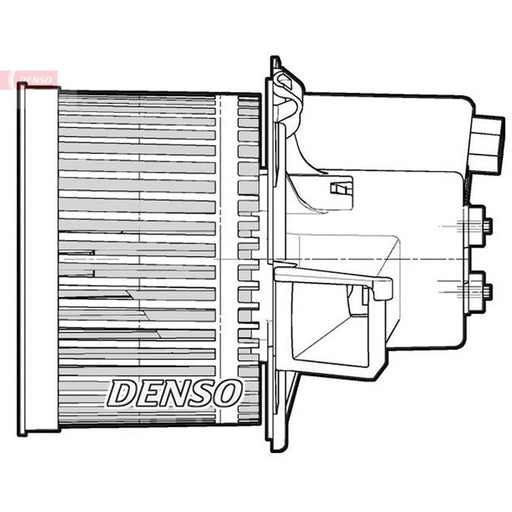 Denso Heater Blower Fan DEA09064