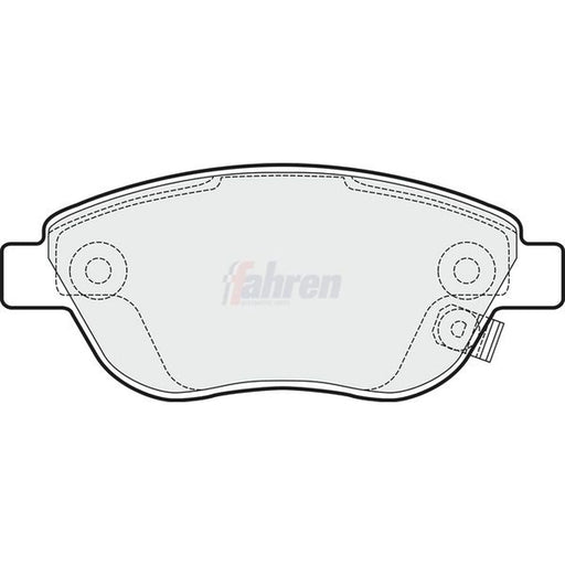 Fahren Front Brake Pad Set FBP3214