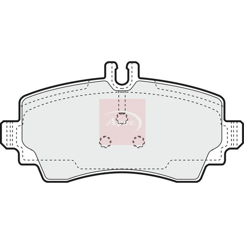 Apec Front Brake Pad Set PAD1294