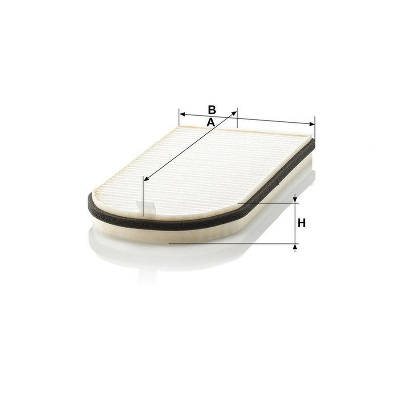 MANN-FILTER Cabin Air Filter (Pollen Filter) Bonnet CU 3642-2