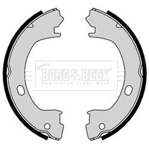 Borg & Beck Parking Brake Shoe Set BBS6440
