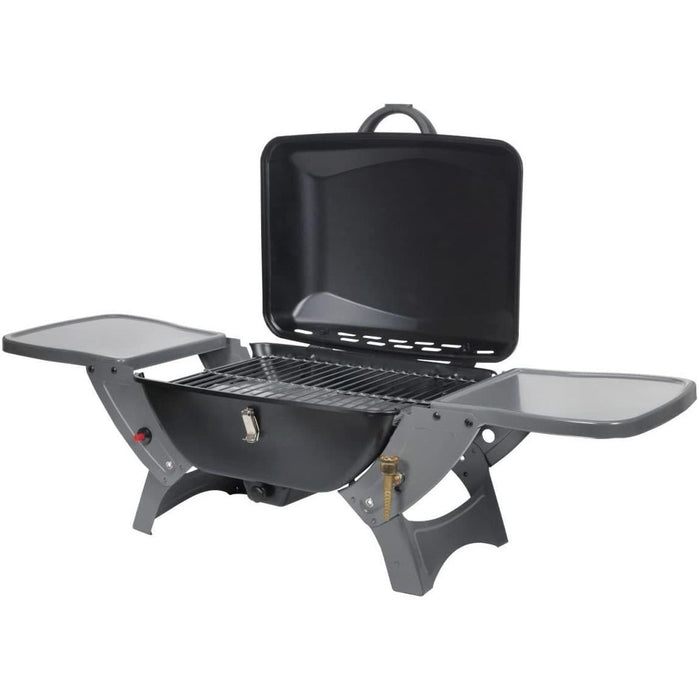 Folding Gas Barbecue Combo Bbq Trolley Portable Camping Table Top Stove V739 - Crusader - Van Life Living