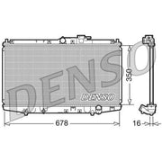 Denso Engine Radiator DRM40021