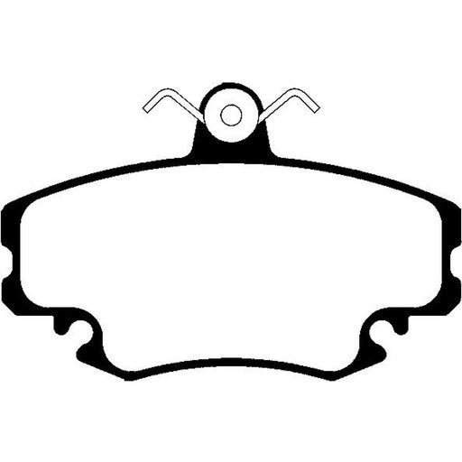 Abtex Front Brake Pad Set PLU845