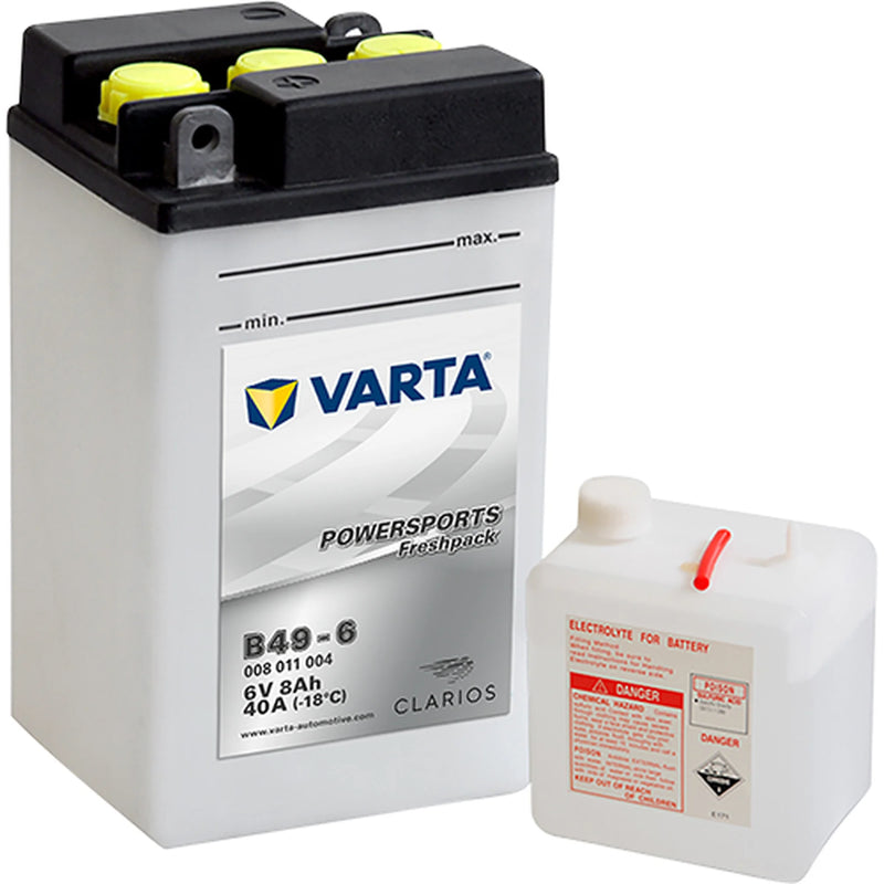 Varta Battery 6V 8Ah 40A 008011004I314