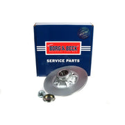 Borg & Beck 2 x Solid Rear Brake Discs BBD5939S-x2