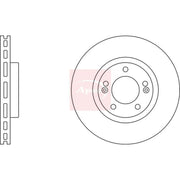 Apec 2 x Vented Front Brake Discs DSK2190-x2