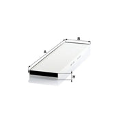 MANN-FILTER Cabin Air Filter (Pollen Filter) CU 5673