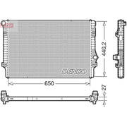Denso Engine Radiator fits Audi A3 2012-2020 1.8 2.0
